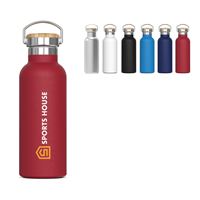 BOTTIGLIA TERMICA CON TAPPO IN BAMBOO 500 ML